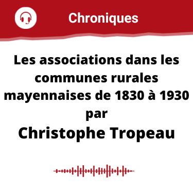 Chronique de Christophe Tropeau du 16 02 2023 Vie Associative Chronique de Christophe Tropeau du 16 02 2023