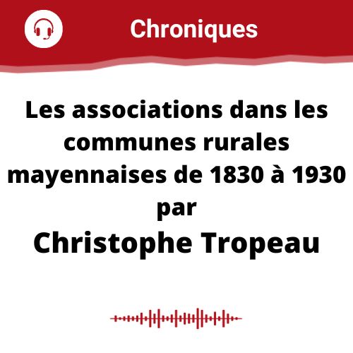 Chronique de Christophe Tropeau du 16 03 2023 Vie Associative Chronique de Christophe Tropeau du 16 03 2023