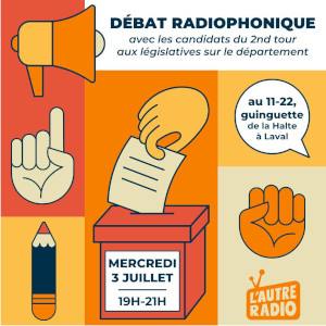 Spéciales Débat radiophonique législatives en Mayenne du 03 07 2024