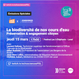 La biodiversité de nos cours d'eau : préservation & engagement citoyen