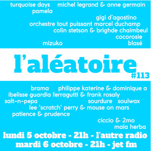 #113.L'Al&eacute;atoire du 05 10 2026